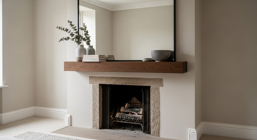 Loveseat paired with accent chair in a small living room creating flexible seating for three