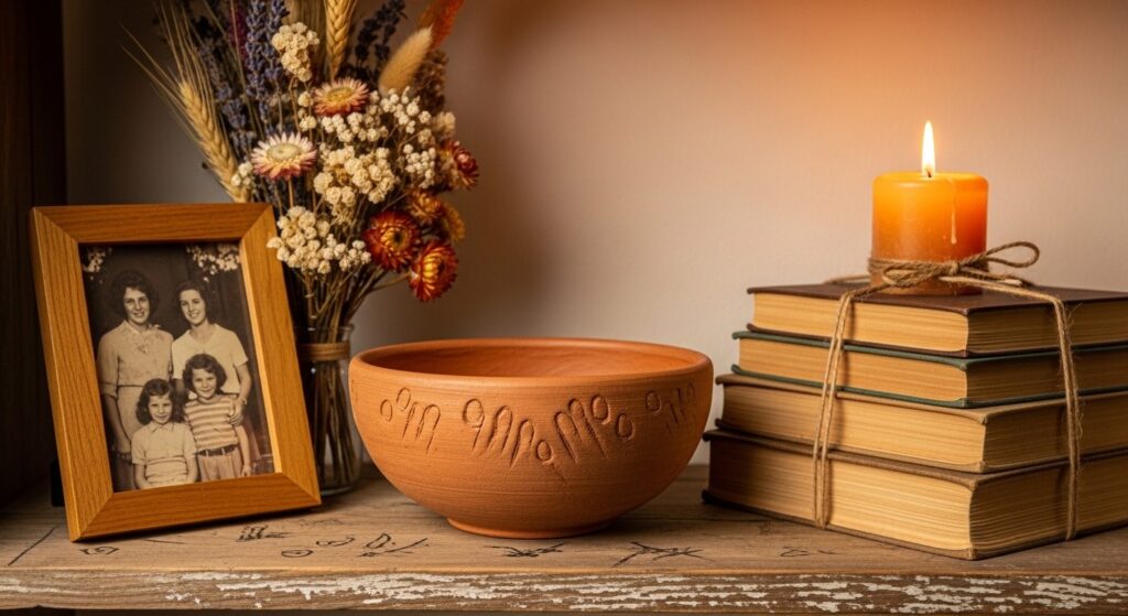 Clean and edited DIY living room decor with decluttered surfaces, tidied cords, and one intentional plant