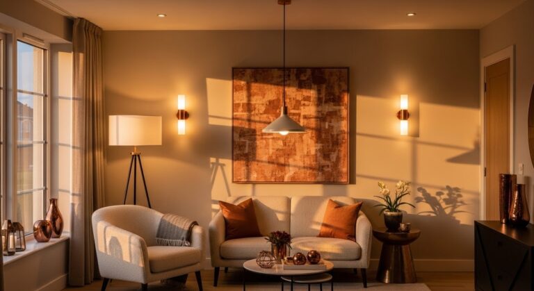 small living room lighting ideas to brighten a compact space without clutter